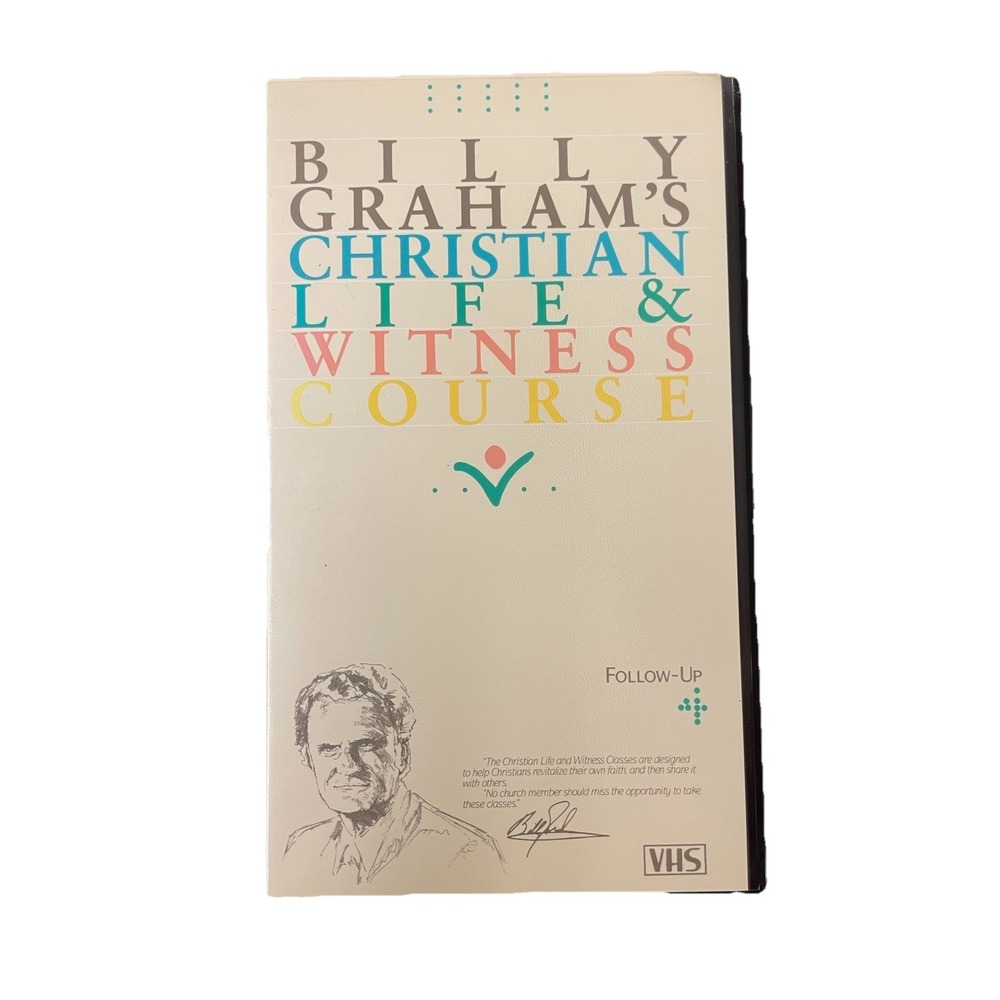 Billy Graham Christian Life & Witness Course Follow-up VHS‎